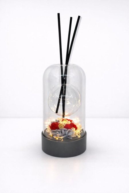 M12-3 علبة معطر ورد اضاءة